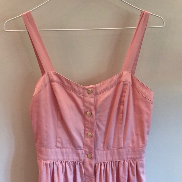 Madewell fleur pink bow back midi - Picture 4 of 7